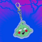 crunchyroll loves dimple keychain