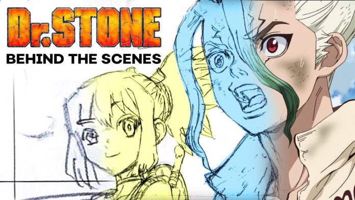 dr. stone behind the scenes documentary
