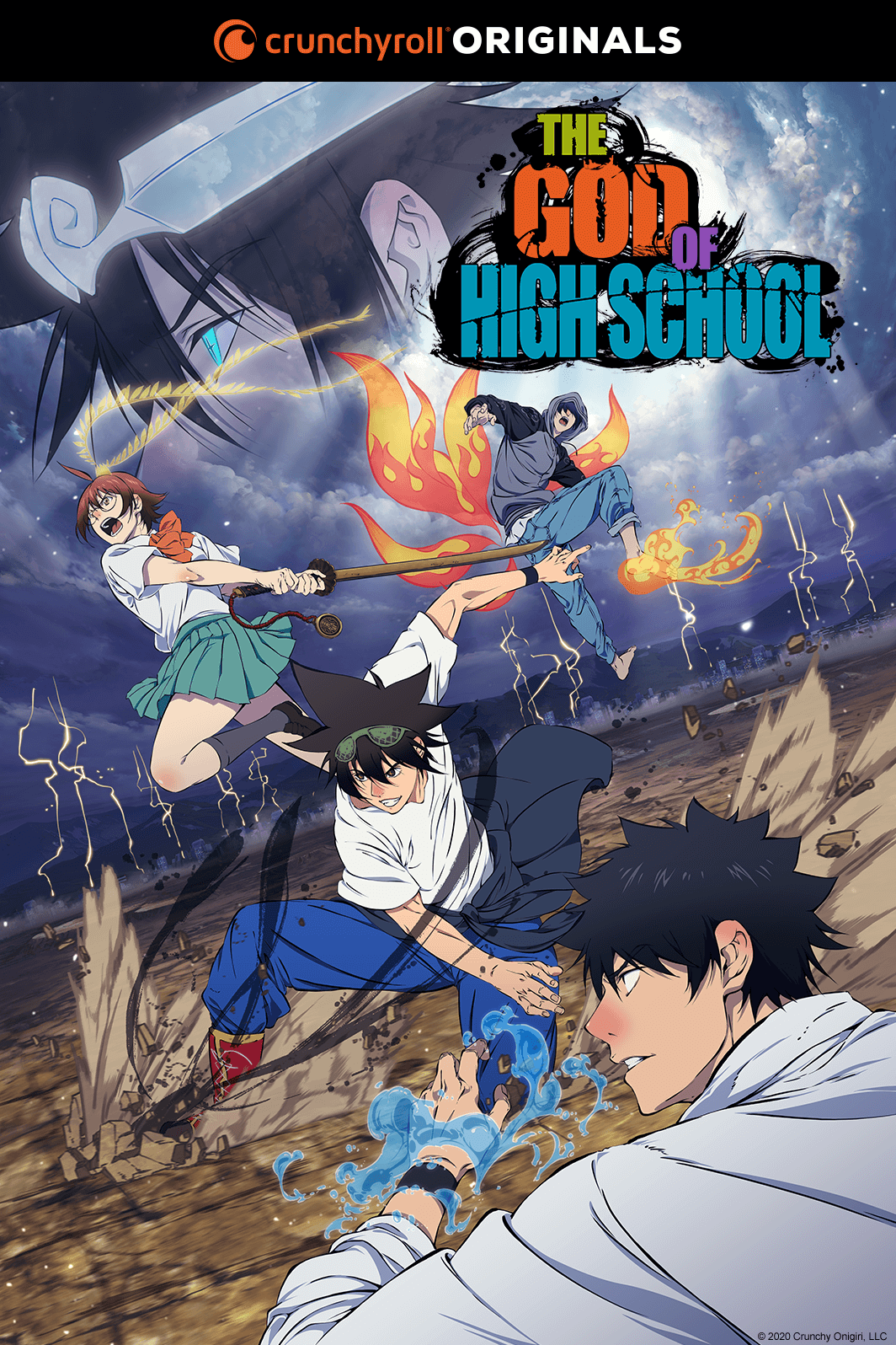 God of High School anime premieres on July 6th, key art and final trailer