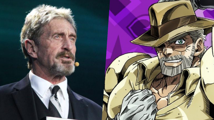 john mcafee anime