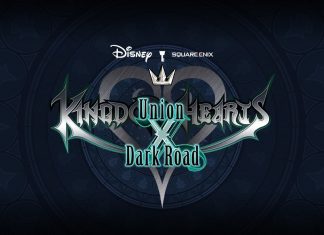 Kingdom Hearts logo for Union X and Dark Road