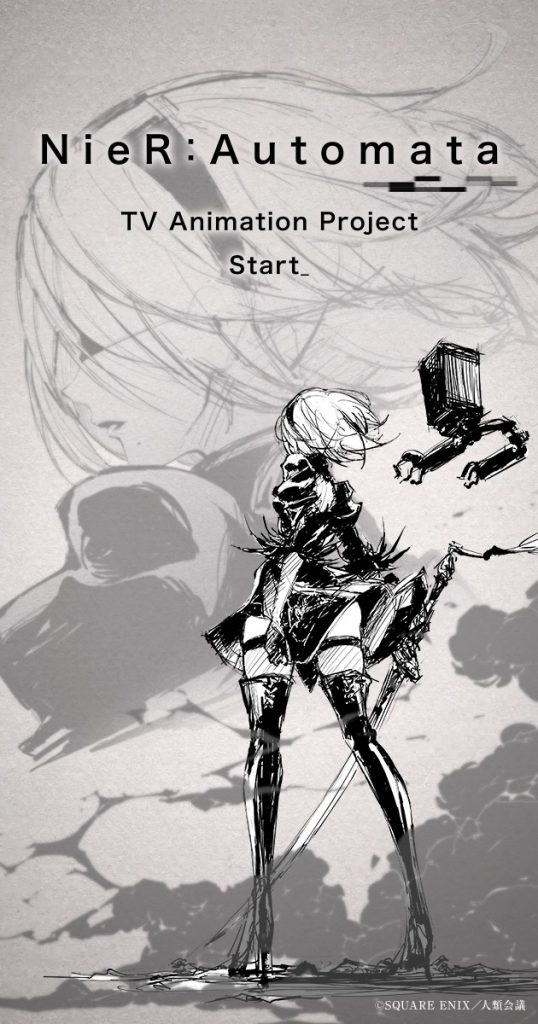 nier automata key visual