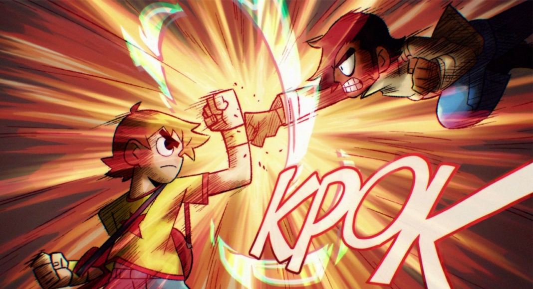 scott pilgrim takes off anime blocking matthew patel