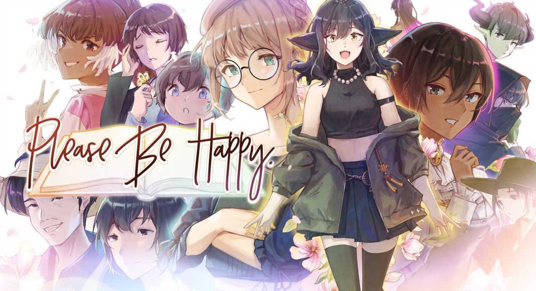 please be happy visual novel cover art thumbnail