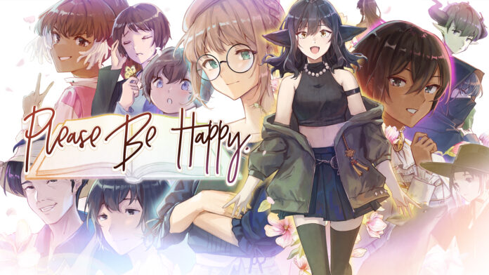 please be happy visual novel cover art thumbnail