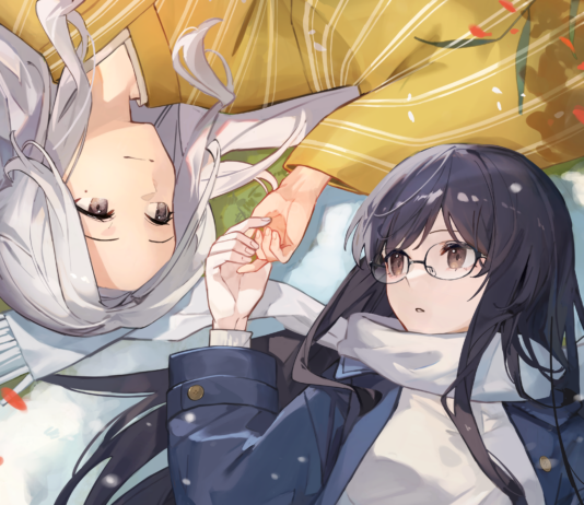 A Tithe in Blood visual novel key visual clean