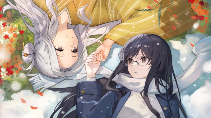 A Tithe in Blood visual novel key visual clean