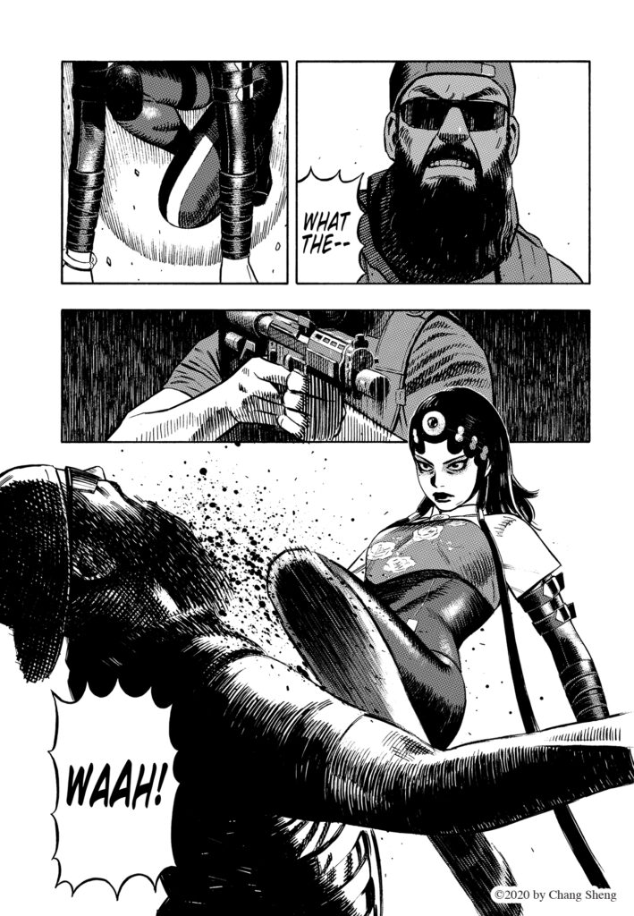 yan volume 1 manga action screenshot